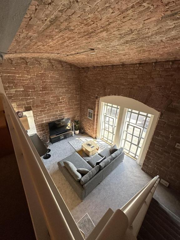 The Engine House At Dixons Chimney Near Carlisle Castle Unique Historic Apartment With 65 Inch Sky Glass And Private Parking Exterior foto